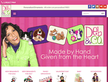 Tablet Screenshot of debandco.com